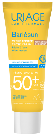 **BARIÉSUN - CRÈME TEINTÉE SPF50+ TEINTE DORÉE